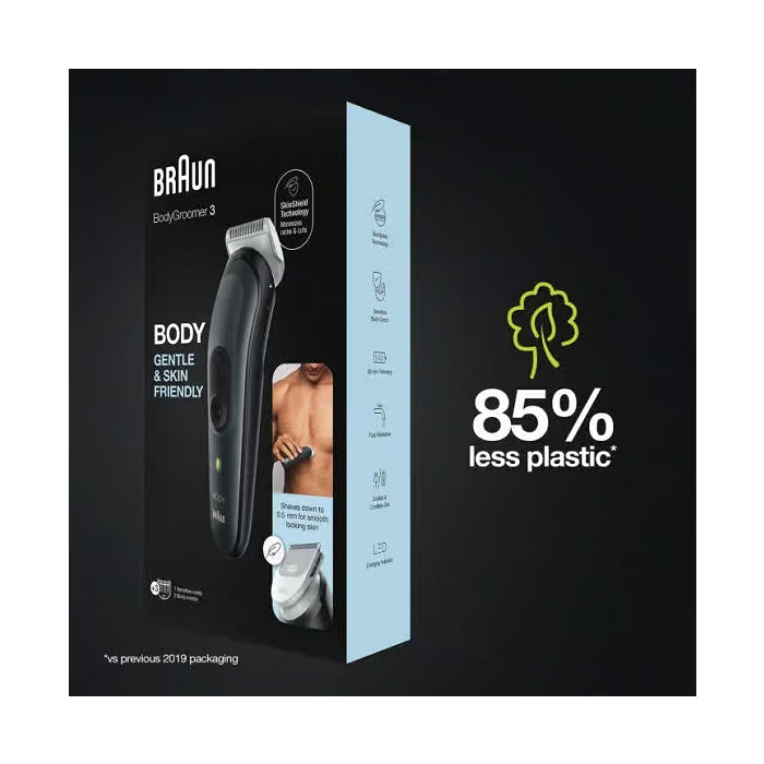 Braun Body Groomer and Trimmer Black BG3340. Braun Body Groomer and Trimmer Black BG3340.